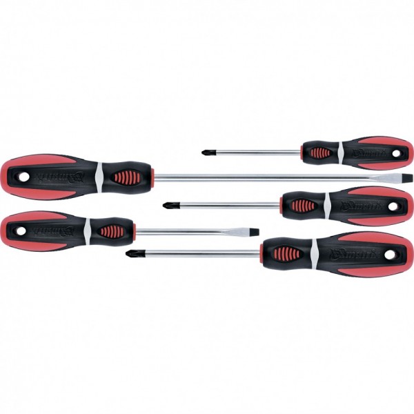 Набор отверток Era, 5 шт, CrV, трехкомпонентная рукоятка Matrix 13379