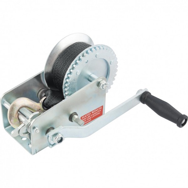 Лебедка шестеренчатая, тяга 0.8 т, ленточная Matrix 522715