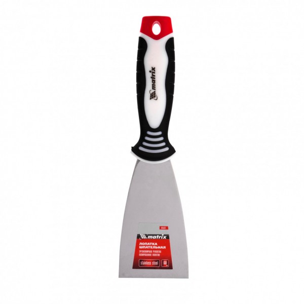 Шпательная лопатка из нержавеющей стали, 60 мм, трехкомпонентная ручка Matrix 85533