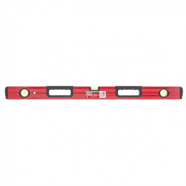 Уровень алюминиевый, 800 мм, фрезерованный, 3 глазка, две эргономичные ручки Matrix 33224