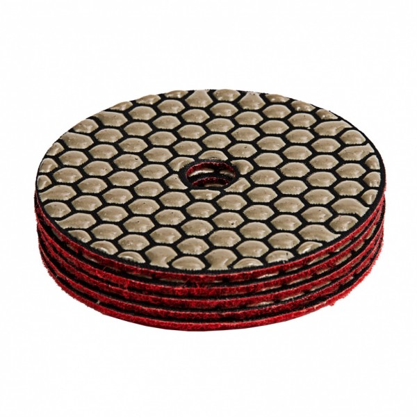 Алмазный гибкий шлифовальный круг, 100 мм, P800, сухое шлифование, 5 шт. Matrix 73504