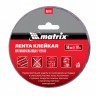 Лента клейкая противоскользящая, черная 50 мм x 10 м Matrix 88708