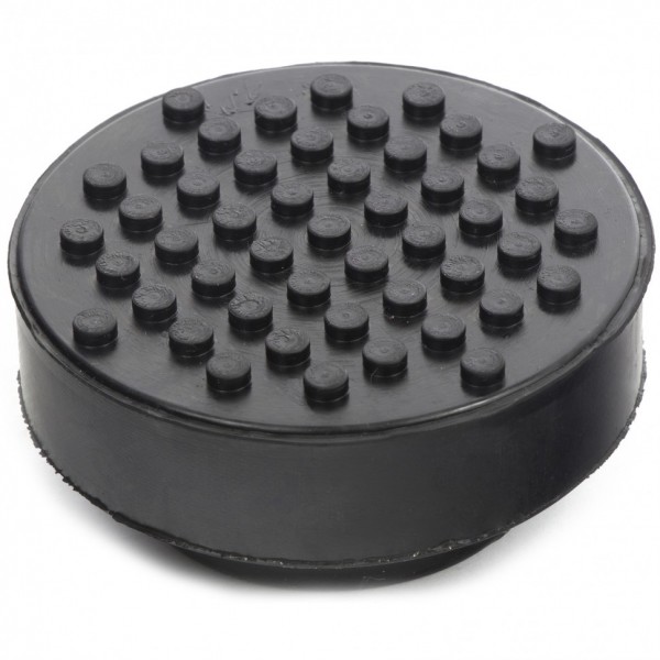 Резиновая опора для подкатного домкрата универсальная, D 72 мм, D 50, H 35 мм Matrix 50911