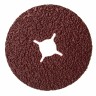 Круги фибровые 5 шт, Р 24, 115 х 22 mm Matrix 73901