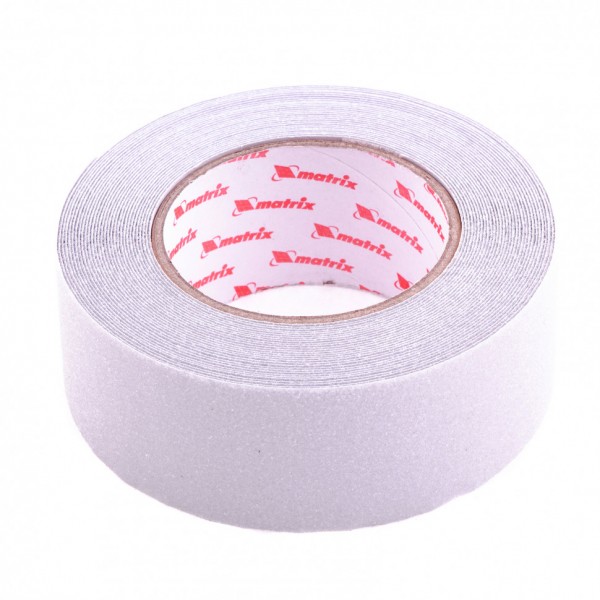 Лента клейкая противоскользящая, прозрачная 50мм x 10 м Matrix 88716