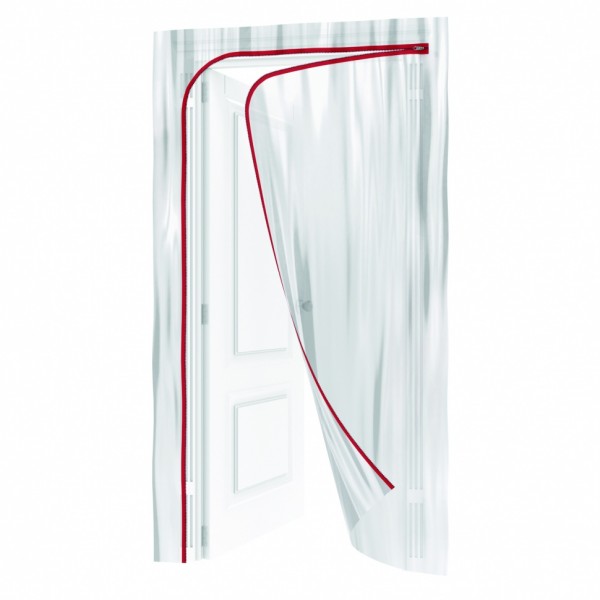 Пленочная дверь на молнии типа L,220 x 120 cm, с малярной лентой 2.5 см х 10 м Matrix 88758