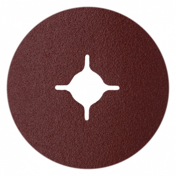 Круги фибровые 5 шт, Р 80, 115 х 22 mm Matrix 73904