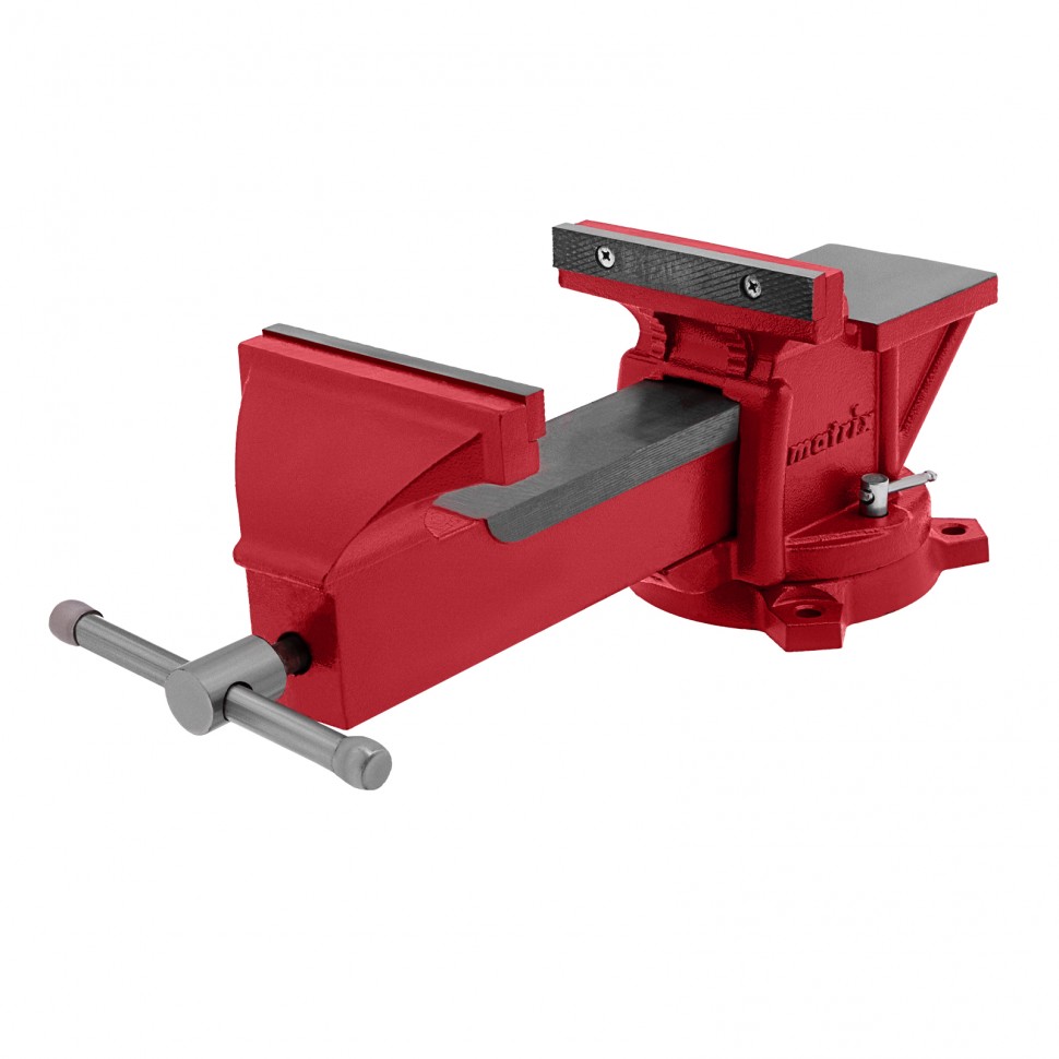 Тиски слесарные, 150 мм, поворотные, с наковальней Matrix 18602 по цене ...
