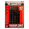 Набор бит с магнитным держателем, CrV, 61 шт. Matrix 11387