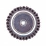 Щетка для УШМ Heavy Duty, 125 мм, М14, чашка, крученая проволока 0.5 мм Matrix 74674