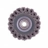 Щетка для УШМ Heavy Duty, 80 мм, М14, чашка, крученая проволока 0.5 мм Matrix 74670