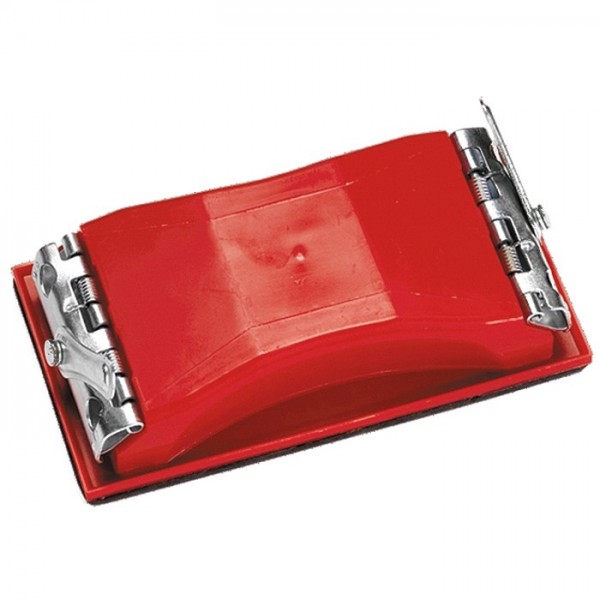 Брусок для шлифования, 160 х 85 мм, пластиковый с зажимами Matrix 75820