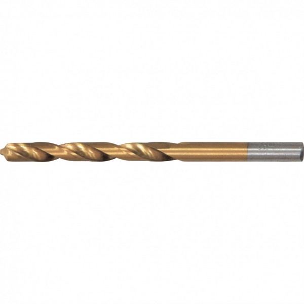 Сверло по металлу, 6.5 мм, HSS, нитридтитановое покрытие, цилиндрический хвостовик Matrix 717650
