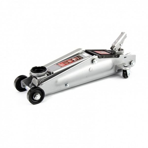 Домкрат гидравлический подкатный, 3 т, высота подъема 130-410 мм, поворотная ручка Matrix 510345