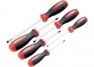 Набор отверток, сталь S2, двухкомпонентные рукоятки, 6 шт Matrix Professional 13303
