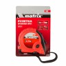 Рулетка Rubber,5 м х 19 мм,обрезиненный корпус Matrix 31002