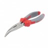 Длинногубцы изогнутые, 160 мм, двухкомпонентные рукоятки Matrix Professional 17402