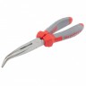 Длинногубцы изогнутые, 200 мм, двухкомпонентные рукоятки Matrix Professional 17404