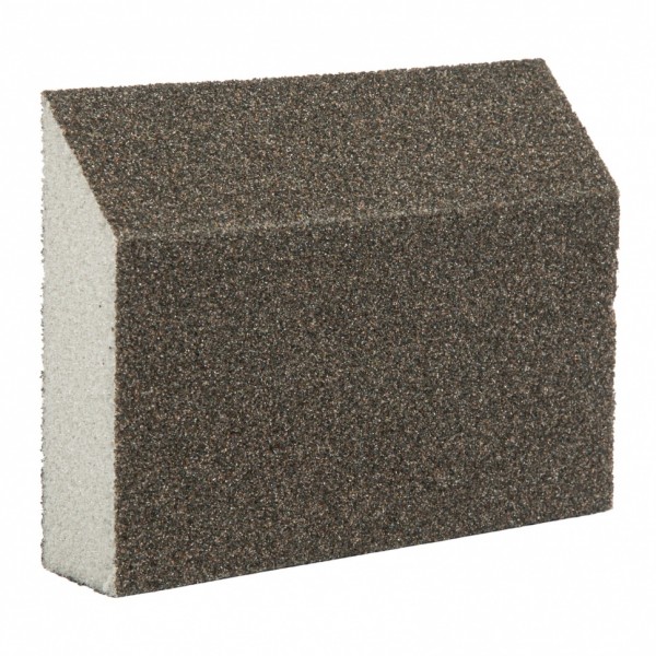 Губка для шлифования, 120 х 90 х 25 мм, трапеция, мягкая, P 100 Matrix 75730