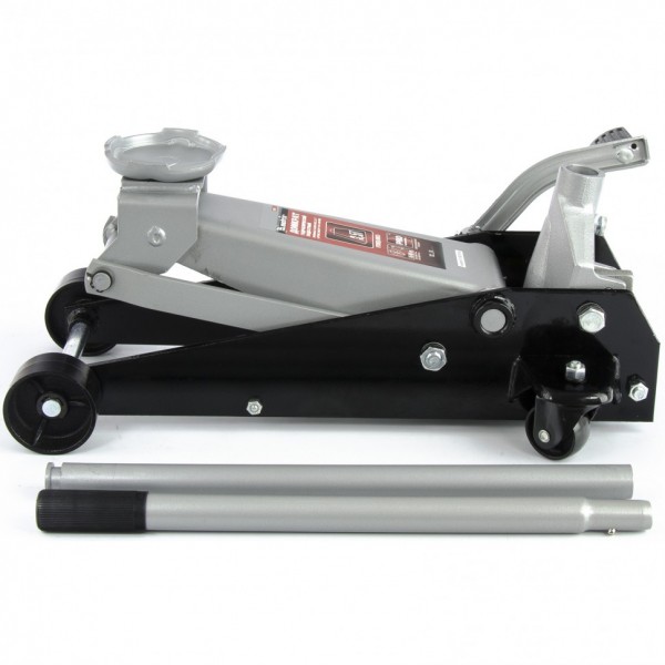 Домкрат гидравлический подкатный, 3.5 т, высота подъема 145-490 мм, с педалью Matrix 51045
