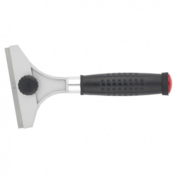 Скребок, 100 мм, фиксированное лезвие, металлическая обрезиненная ручка Matrix 79545