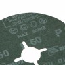 Круги фибровые 5 шт, Р 60, 125 х 22 mm Matrix 73909